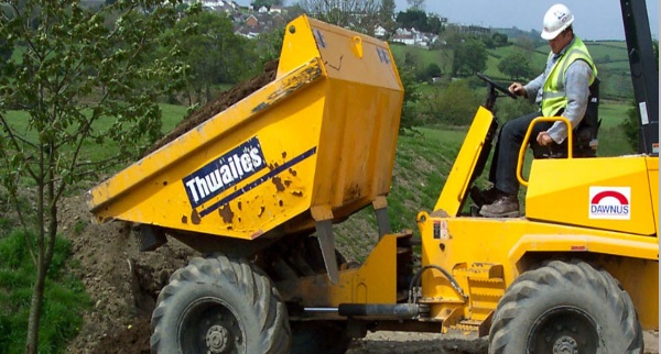 NPORS Forward Tipping Dumper